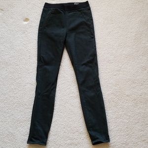 Gap black jean pull-on leggings sz. 27 reg.
